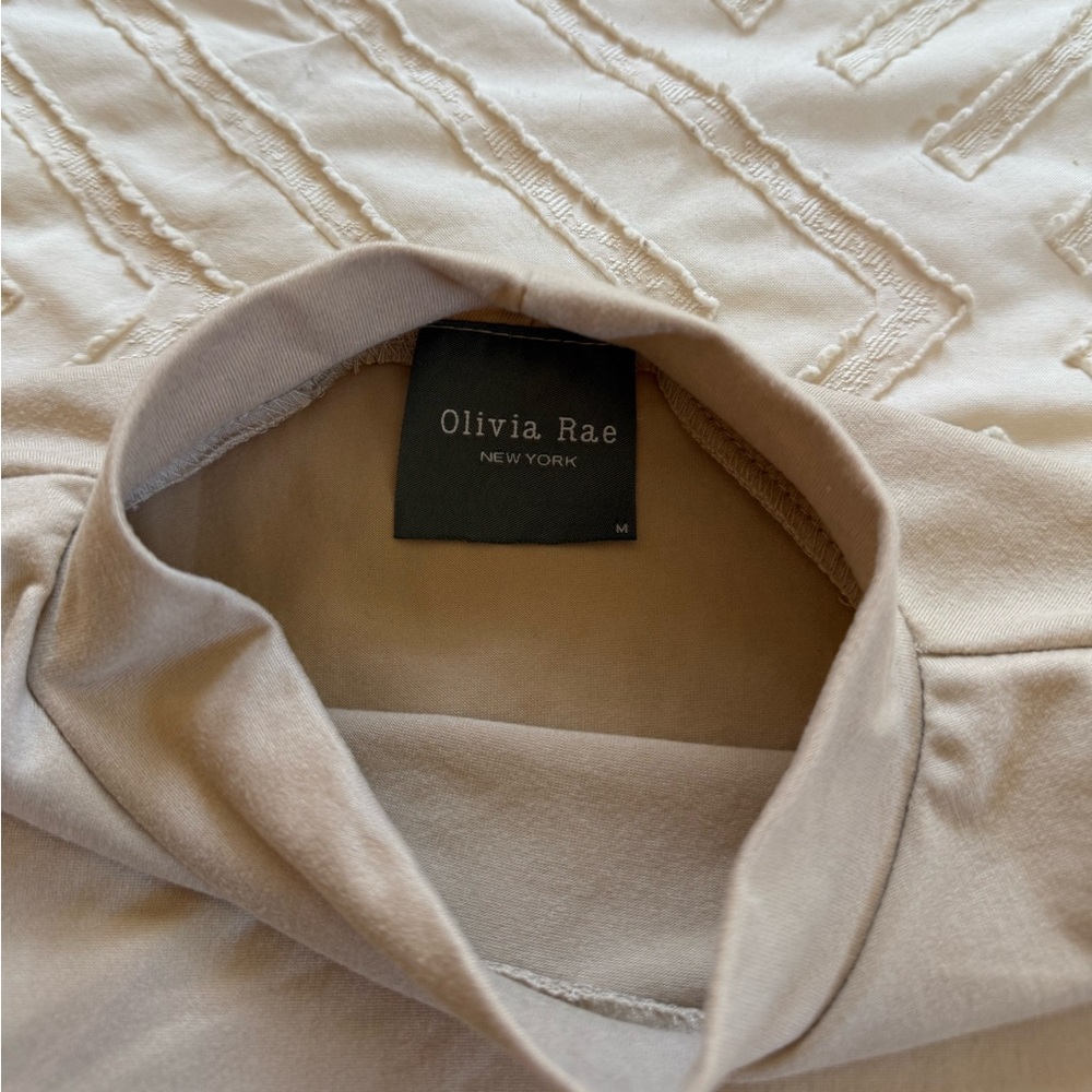 Basic Tan turtleneck - Picture 2 of 2